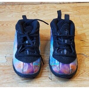Nike Little Posite One XX Mid Big Bang Galaxy Toddler 7C Kids DA4161-800